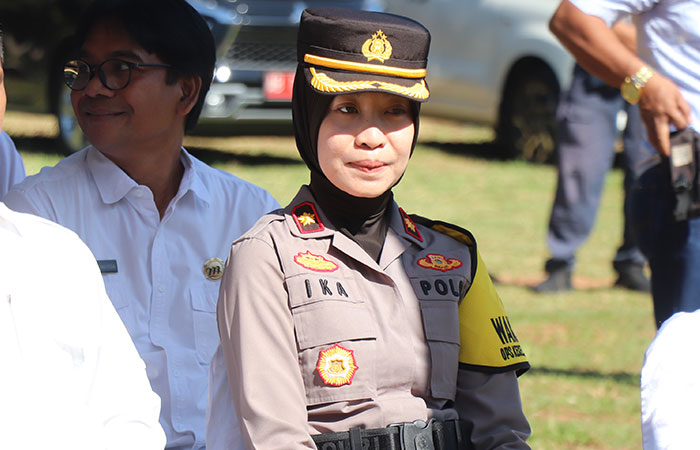 Wakapolres Bantul Kompol Ika Shanti Prihandini