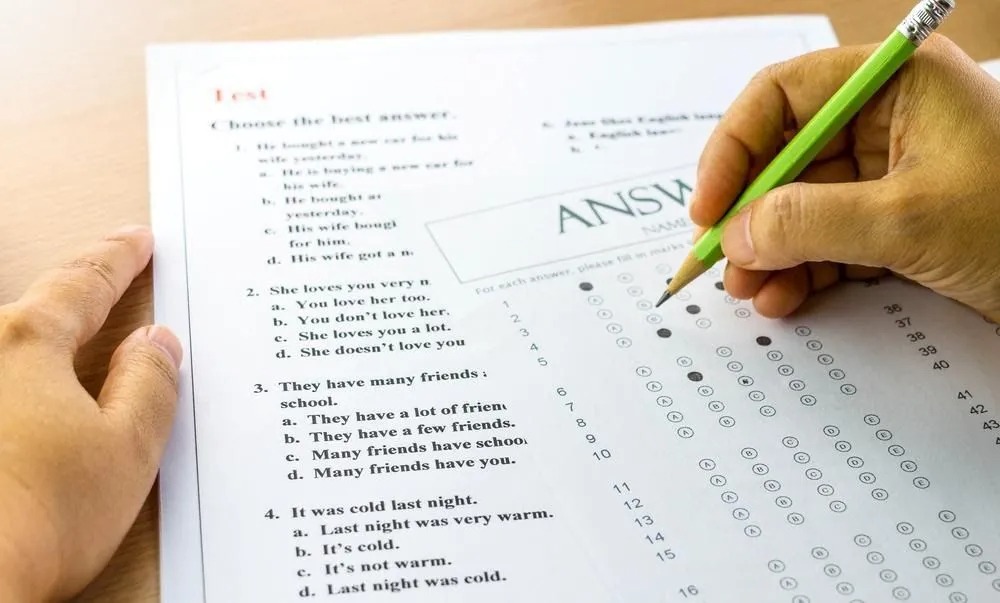 Ilustrasi tes toefl 