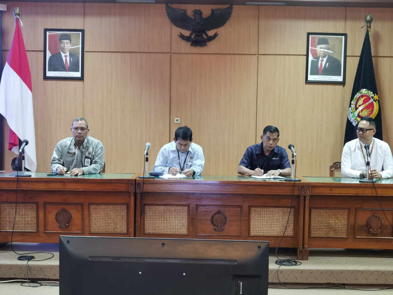 Acara sosialisasi jaminan sosial bagi pekerja di sektor keagamaan di Kepatihan Jogja