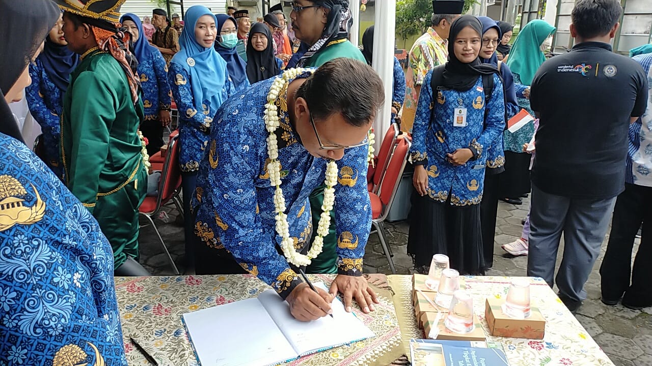 Kelurahan Rejowinangun masuk nominasi lima terbaik dalam Evaluasi perkembangan Kelurahan tingkat Kota Jogja tahun 2024.