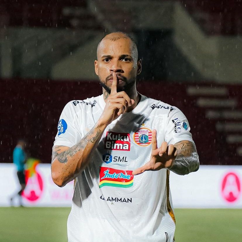 Gol tunggal Gustavo Almeida bawa Persija Jakarta menang tipis 1-0 atas Rans Nusantara