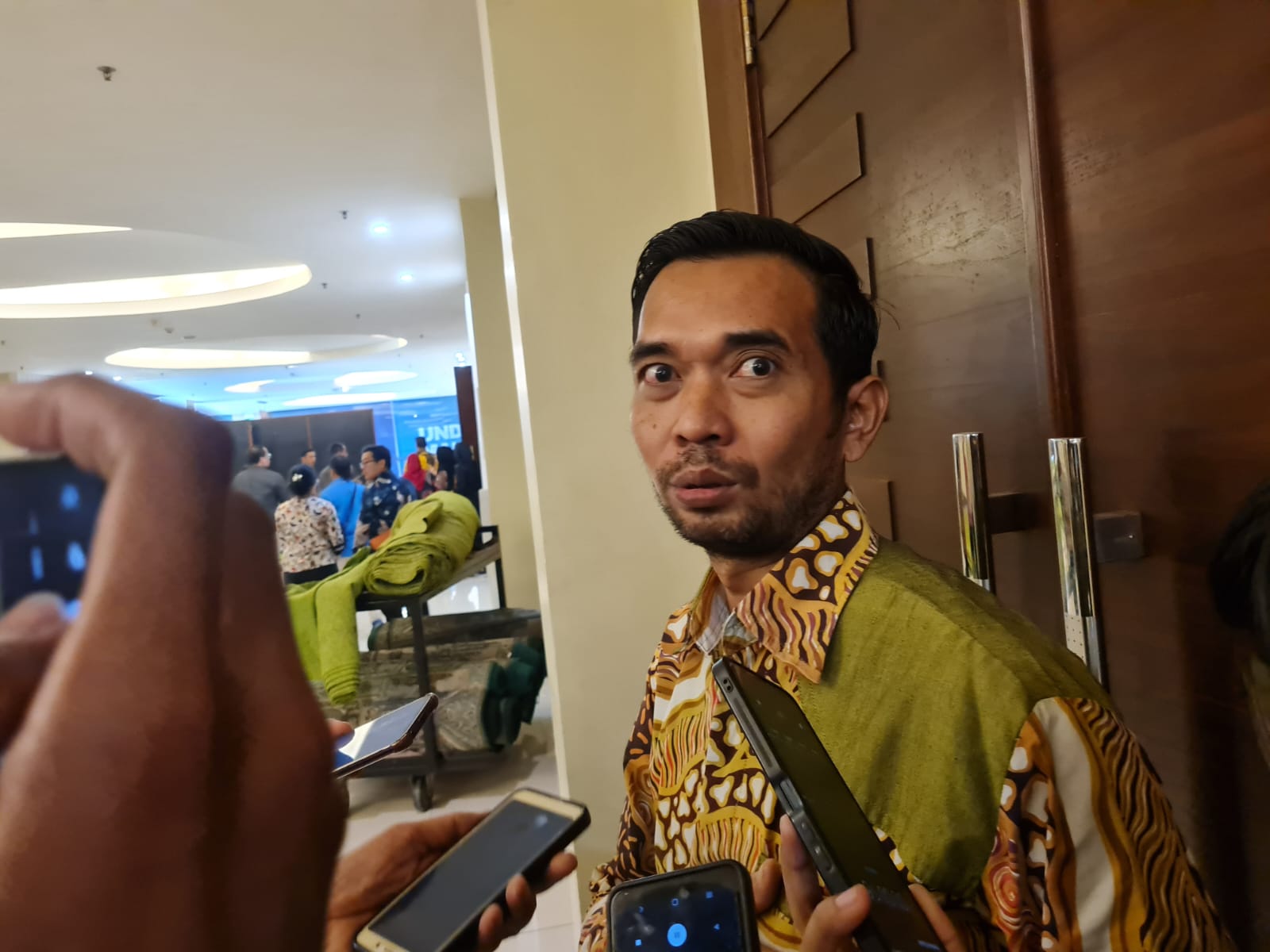 Ketua DPC PDIP Kabupaten Magelang Saryan Adiyanto