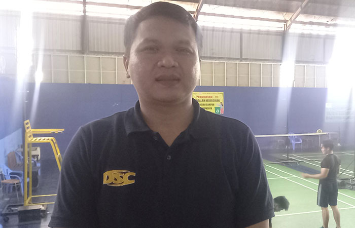 Rahmat Priyono saat ditemui di depok sport center