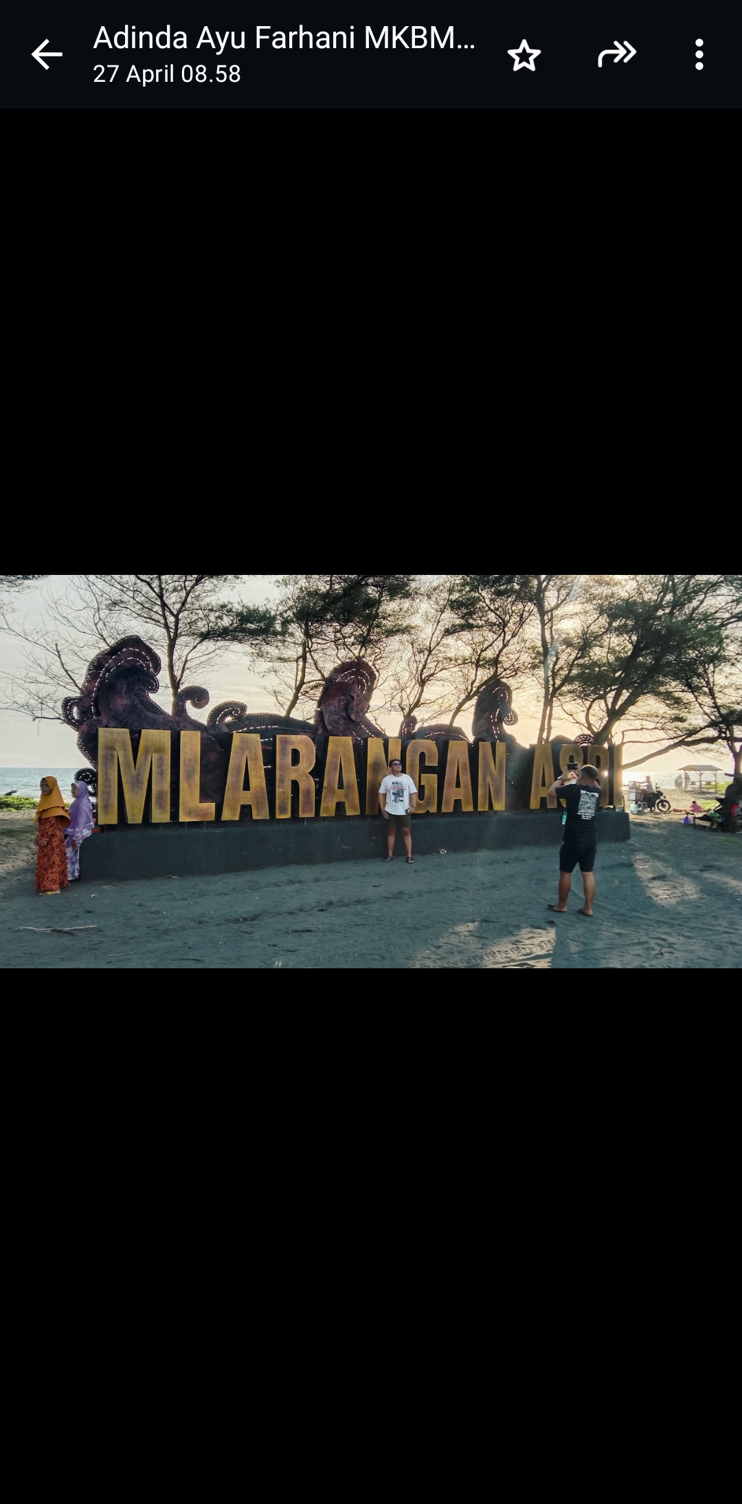 Pantai Mlangan Asri Kulon Progo, DIY.