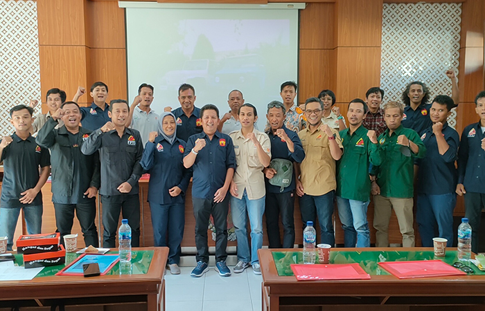 Keterangan Ketua Bidang (Kabid) Pembinaan Organisasi KONI DIY Nolik Maryono saat mendampingi Rapat Kerja Daerah (Rakerda) FPTI DIY.Dokumen KONI&nbsp;DIY