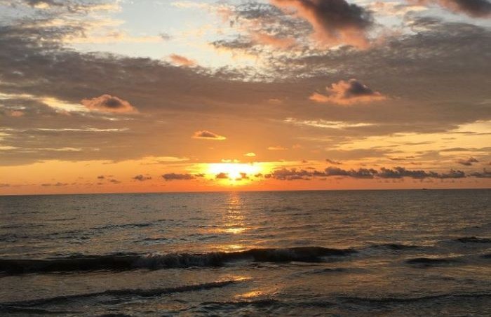 Ilustrasi Sunset