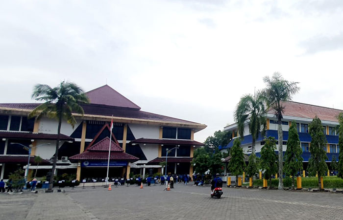 SATU-SATUNYA: Universitas Mercu Buana Yogyakarta (UMBY) menjadi satu-satunya perguruan tinggi yang menerapkan Sistem Manajemen Keamanan Informasi (SMKI).