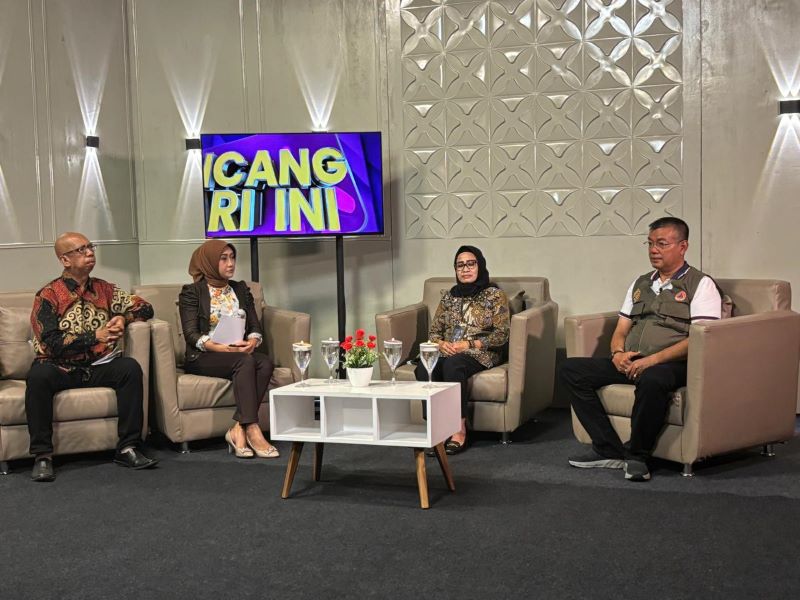 Dialog bersama Kementrian Kominfo, BPBD DIY dan Dinas Sosial DIY, Rabu (1/5/2024).