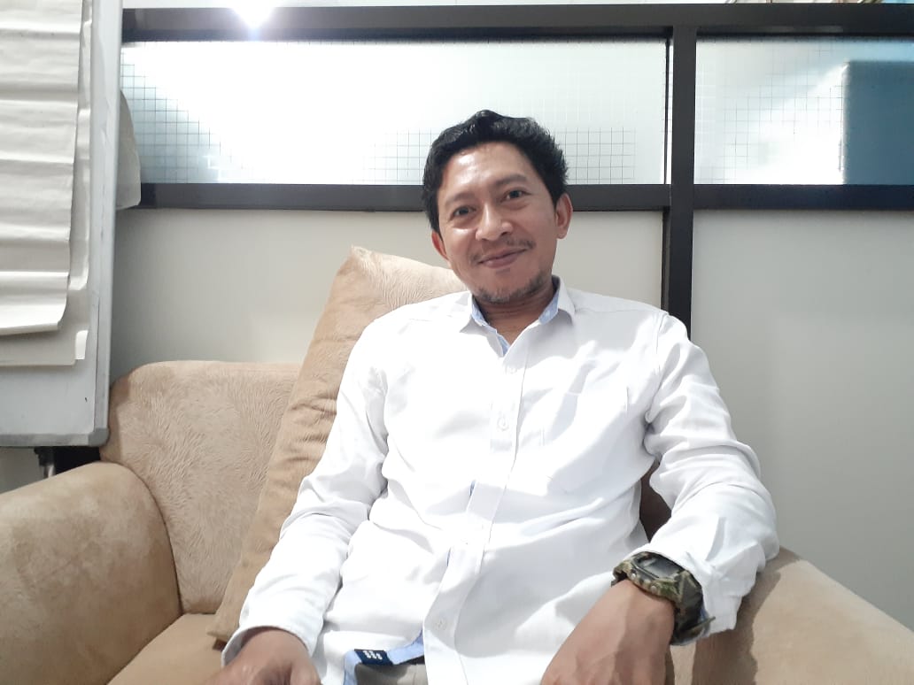 Ketua Divisi Sosialisasi Partisipasi Masyarakat dan SDM KPU Sleman Huda Al Amna.