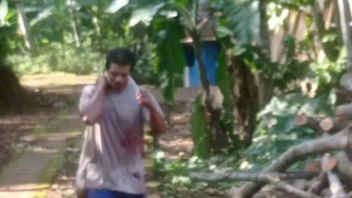 Pelaku bawa karung berisi potongan daging istrinya yang dimutilasi terekam dalam video yang viral di media sosial