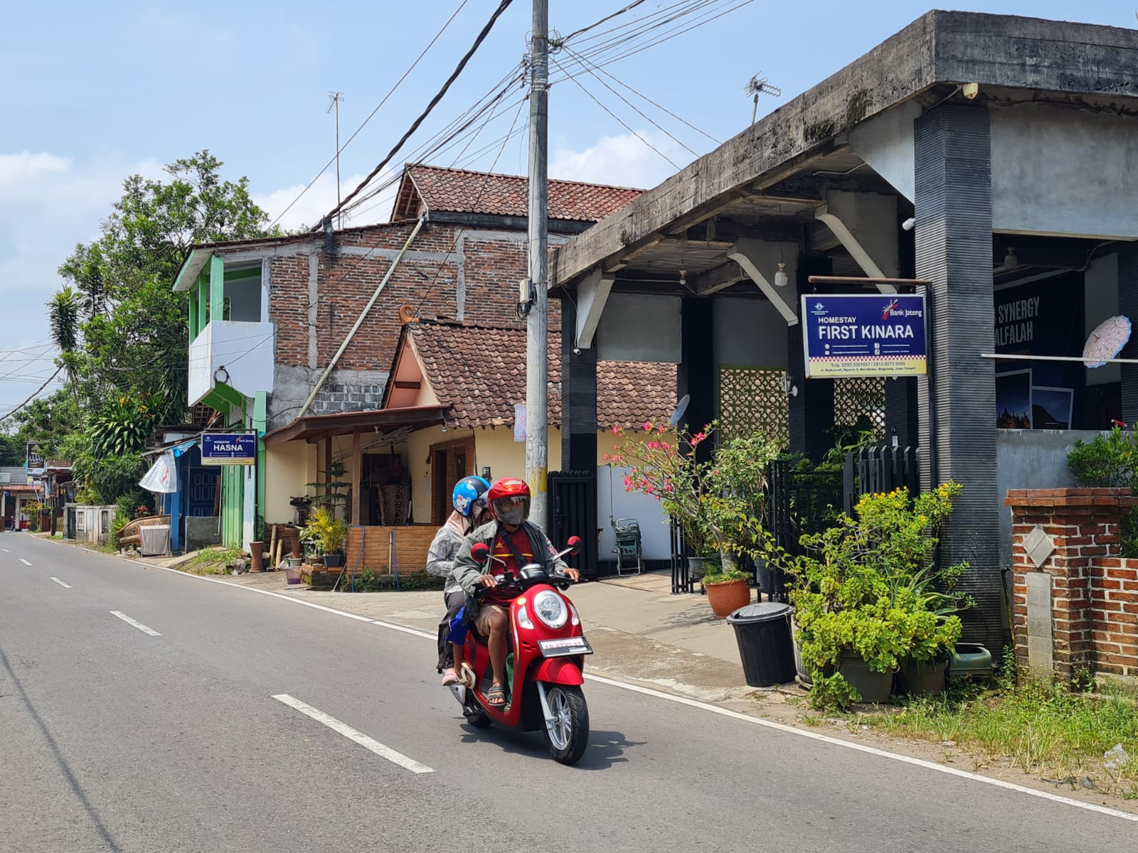 TERIMA TAMU: Homestay maupun balkondes di Kabupaten Magelang rata-rata sudah dipesan jauh-jauh hari sebelum Waisak.