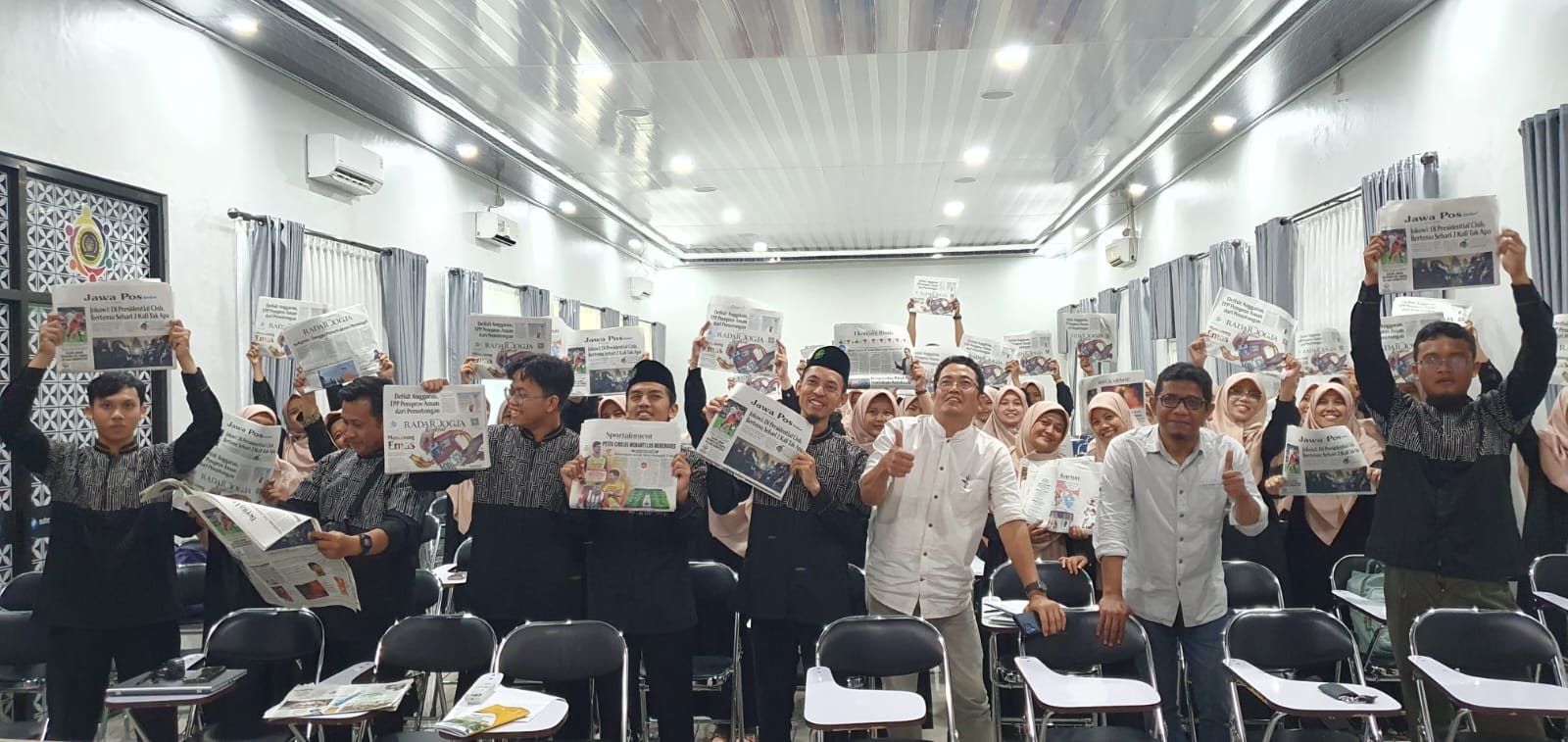 SERU: Program Jurnalistik Goes to School Radar Jogja di SD Muhammadiyah Al Mujahidin Gunungkidul