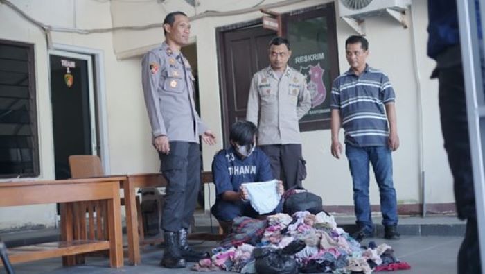 Penjual somai yang ternyata pelaku pencurian celana dalam wanita