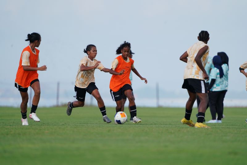 LINCAH: Timnas Indonesia U17 Wanita jalani latihan demi meraih kemenangan (PSSI)