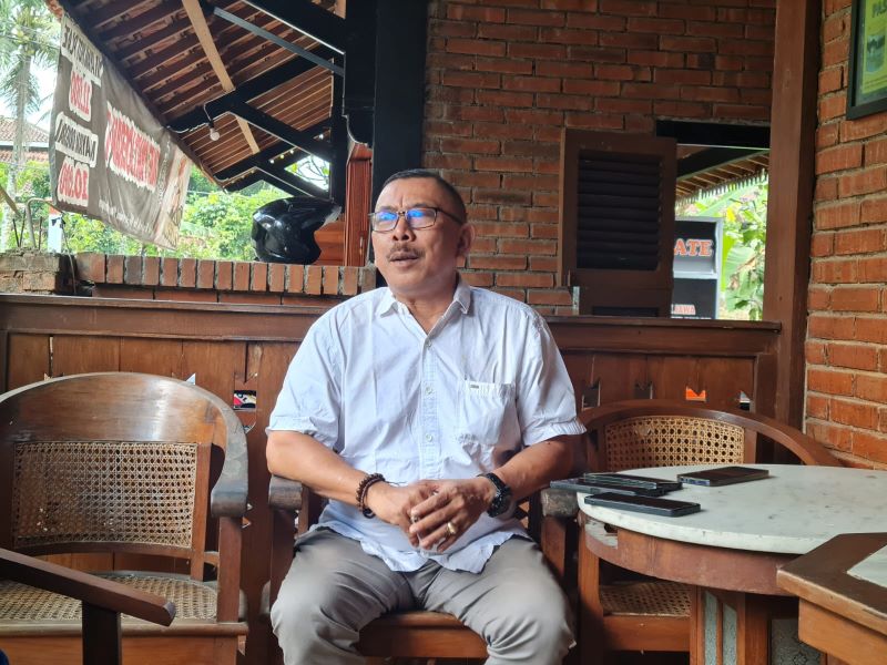 Ketua DPC Partai Gerindra Kota Magelang M Hasan Suryo Yudho.
