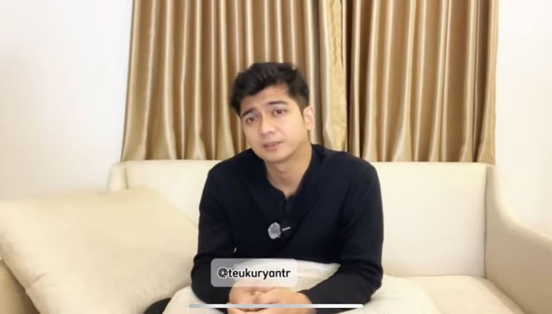 Klarifikasi Teuku Ryan.