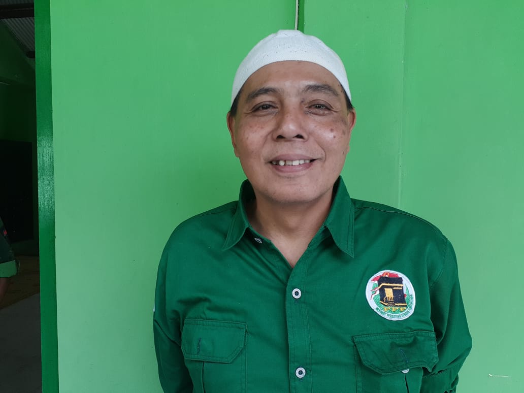 Ketua DPC PPP Sleman Untung Basuki Rahmat saat ditemui, Kamis (9/5).