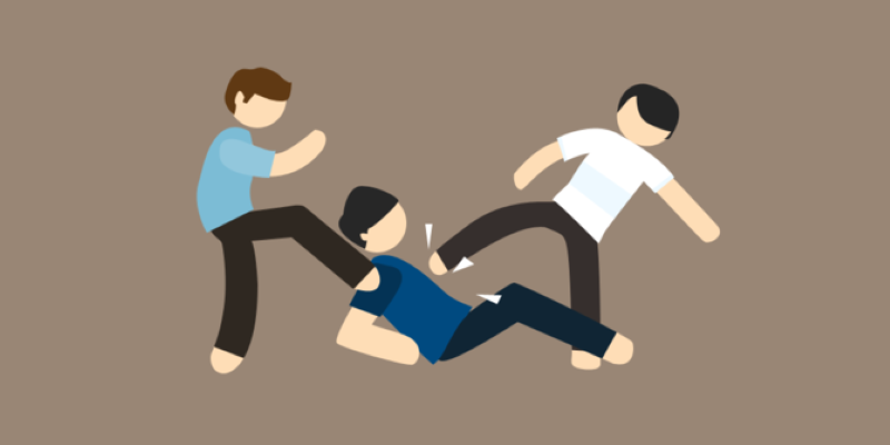 Ilustrasi pengeroyokan pelajar.