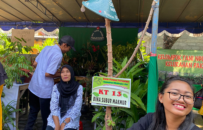 POTENSI: Suasana Gelar Potensi Pertanian Kemantren Wirobrajan Kota Jogja yang berlangsung Sabtu (11/5 sampai Minggu (12/5).