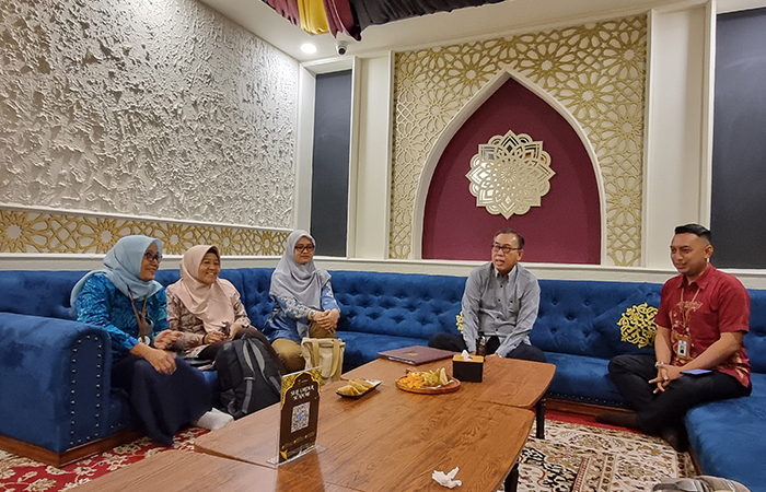 TUGAS BARU: Jajaran rektorat Universitas Widya Mataram (UWM)&nbsp;yang baru menjabat.