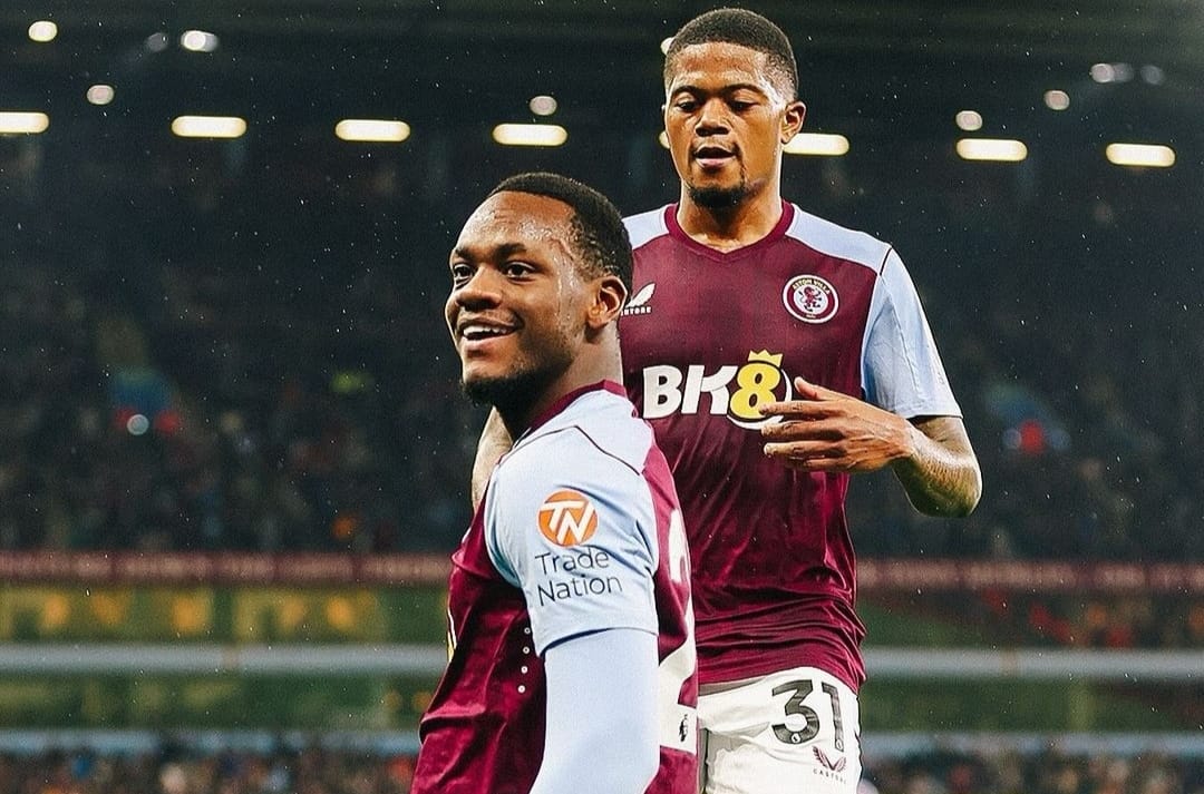 Selebrasi Jhon Duran setelah gagalkan kemenangan Liverpool dan selamatkan 1 poin bagi Aston Villa (igavfcofficial)