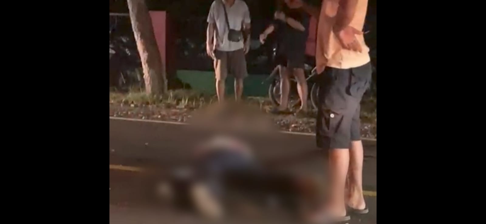 kondisi pelajar yang tewas usai mengalami kecelakaan di jalan Wonosari-Yogyakarta