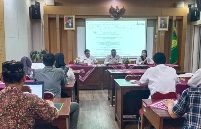 PERSIAPAN - Public hearing juknis (petunjuk teknis) PPDB 2024 oleh Disdikpora Kabupaten Bantul belum lama ini.(Kepala Disdikpora Bantul untuk Radar Jogja)