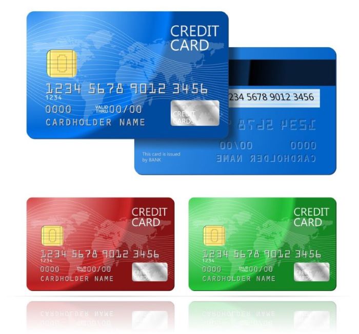 Ilustrasi kartu debit Bank