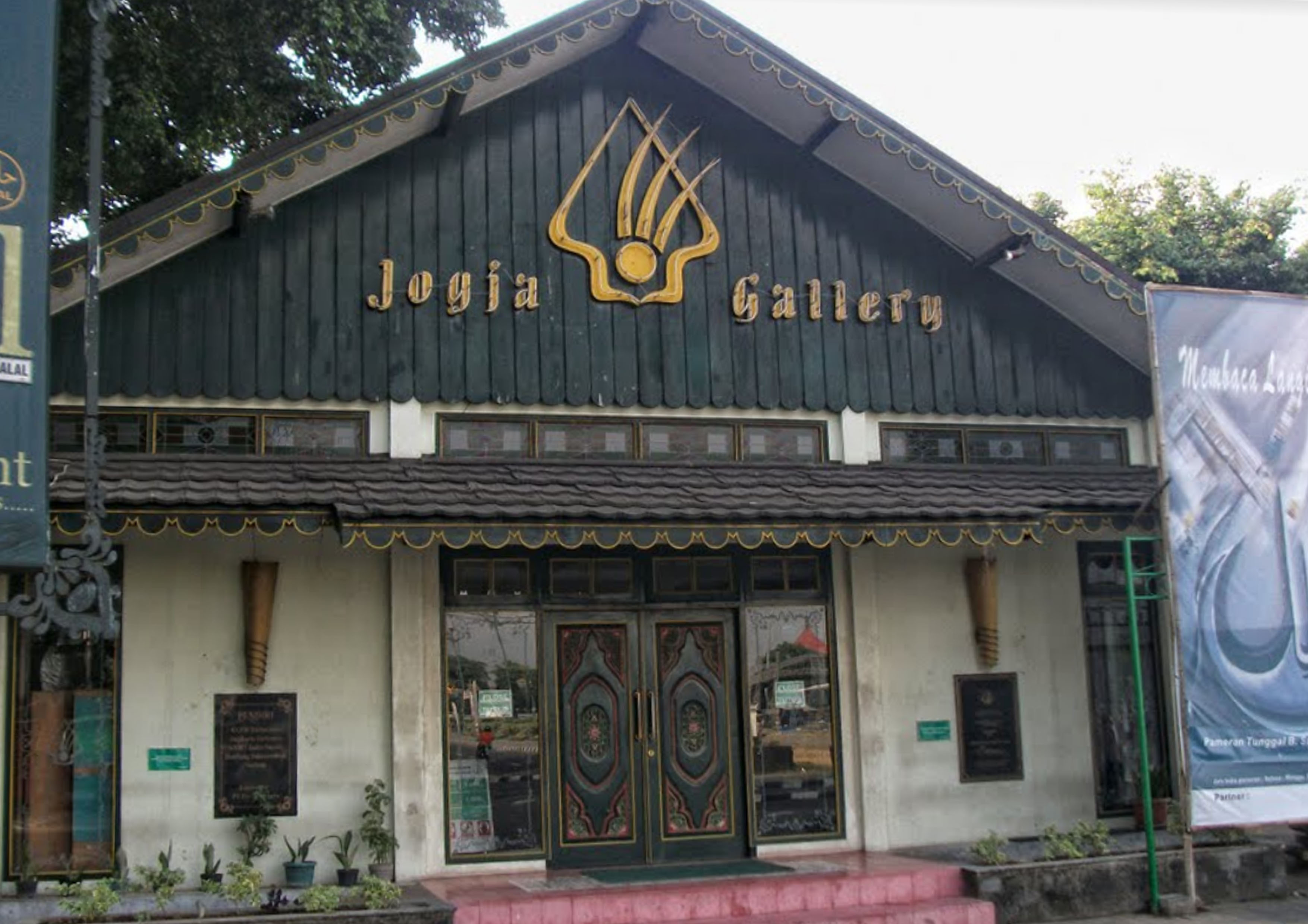 Ruang Pameran Jogja Gallery di Kota Jogja.