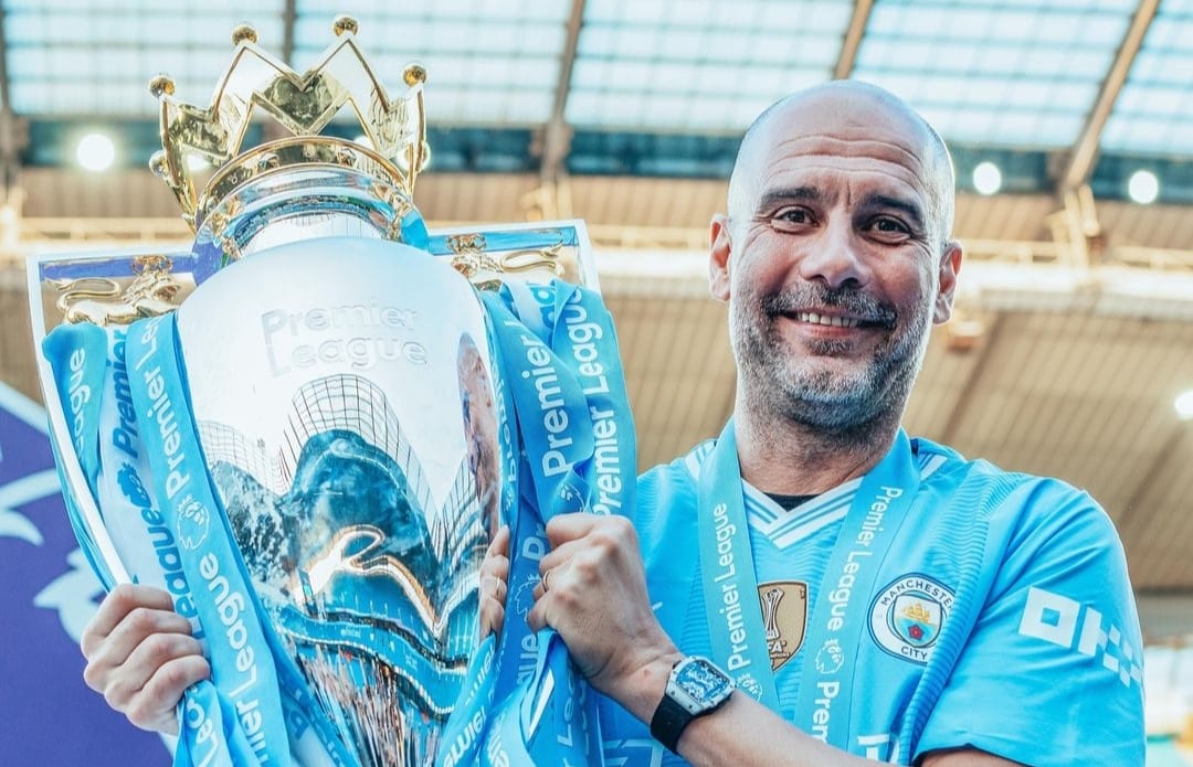 Pep Guardiola mengisyaratkan musim depan bakal menjadi musim terakhir bersama Manchester City (ig mancity)