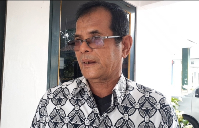 Lurah Tirtoadi Mardiharto.IWAN NURWANTO/RADAR JOGJA