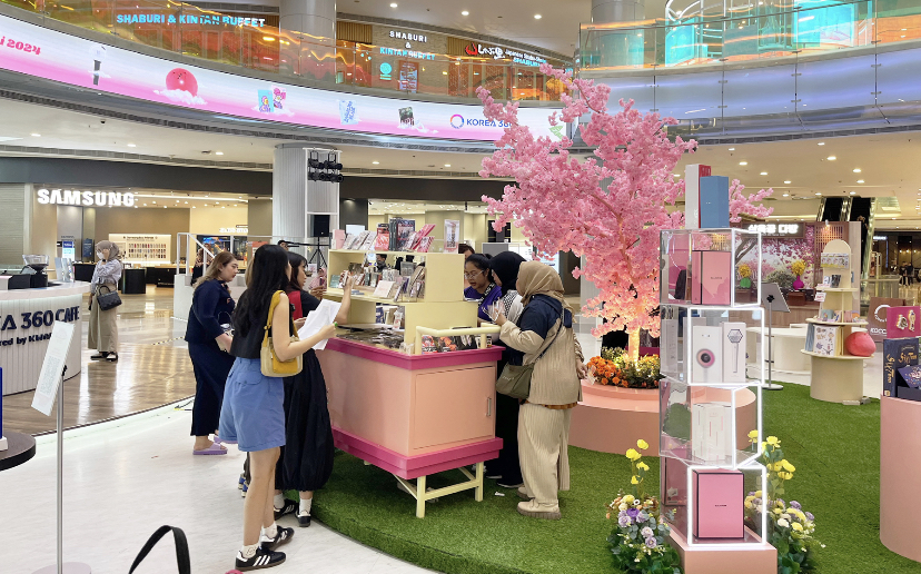 Spring Pop Sale KOREA 360 yang diselenggarakan oleh KOCCA Indonesi