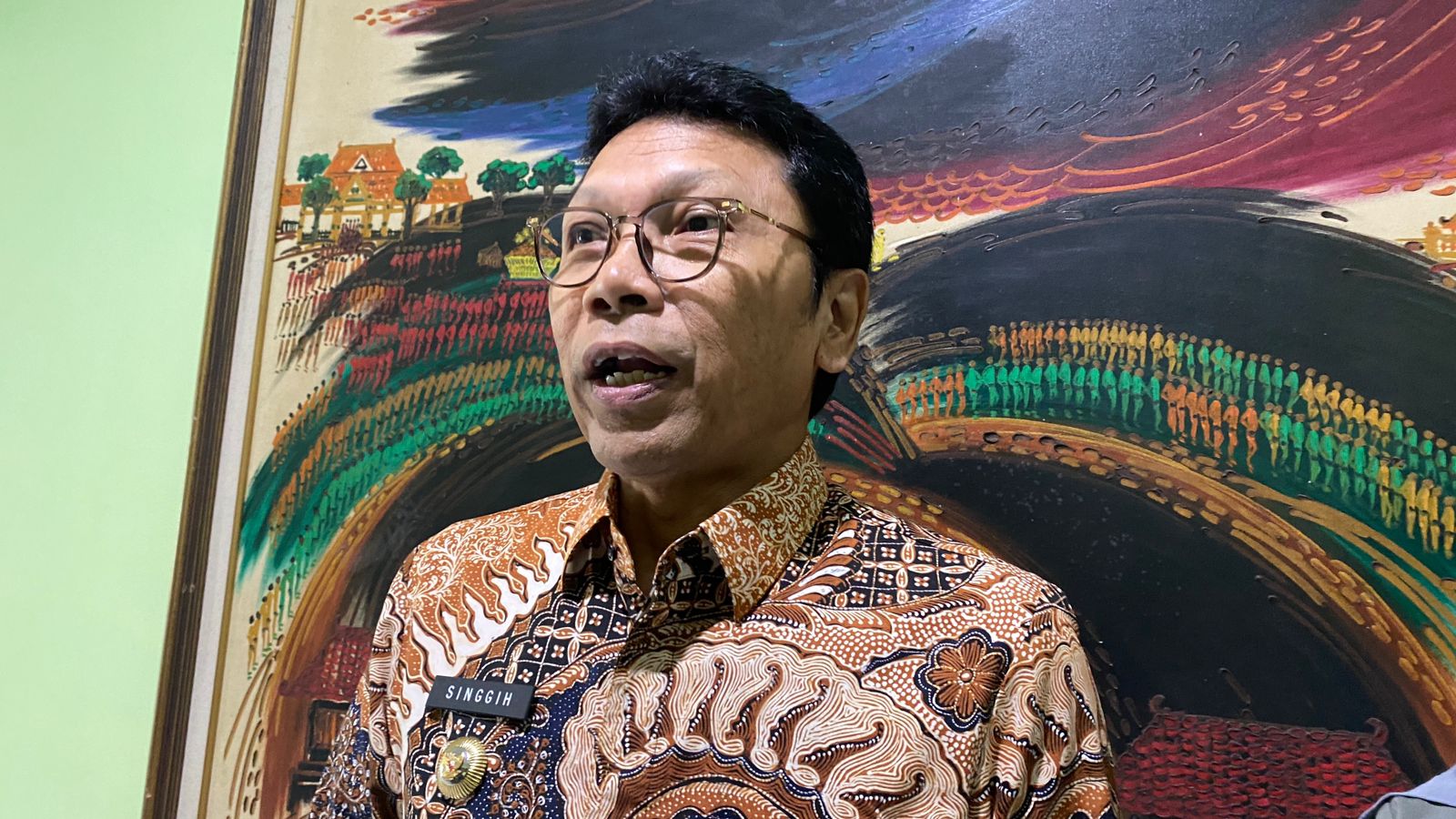 Penjabat Walikota Jogja, Singgih Raharjo.