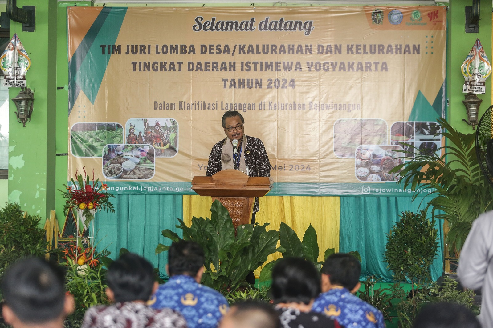 Kelurahan Rejowinangun, Kota Jogja terpilih menjadi salah satu perwakilan dalam perlombaan kelurahan/kalurahan tingkat Daerah Istimewa Yogyakarta (DIY) 2024
