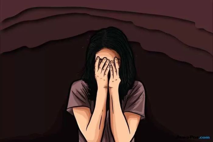 Ilustrasi seorang siswi di SLB yang menjadi korban tindakan asusila