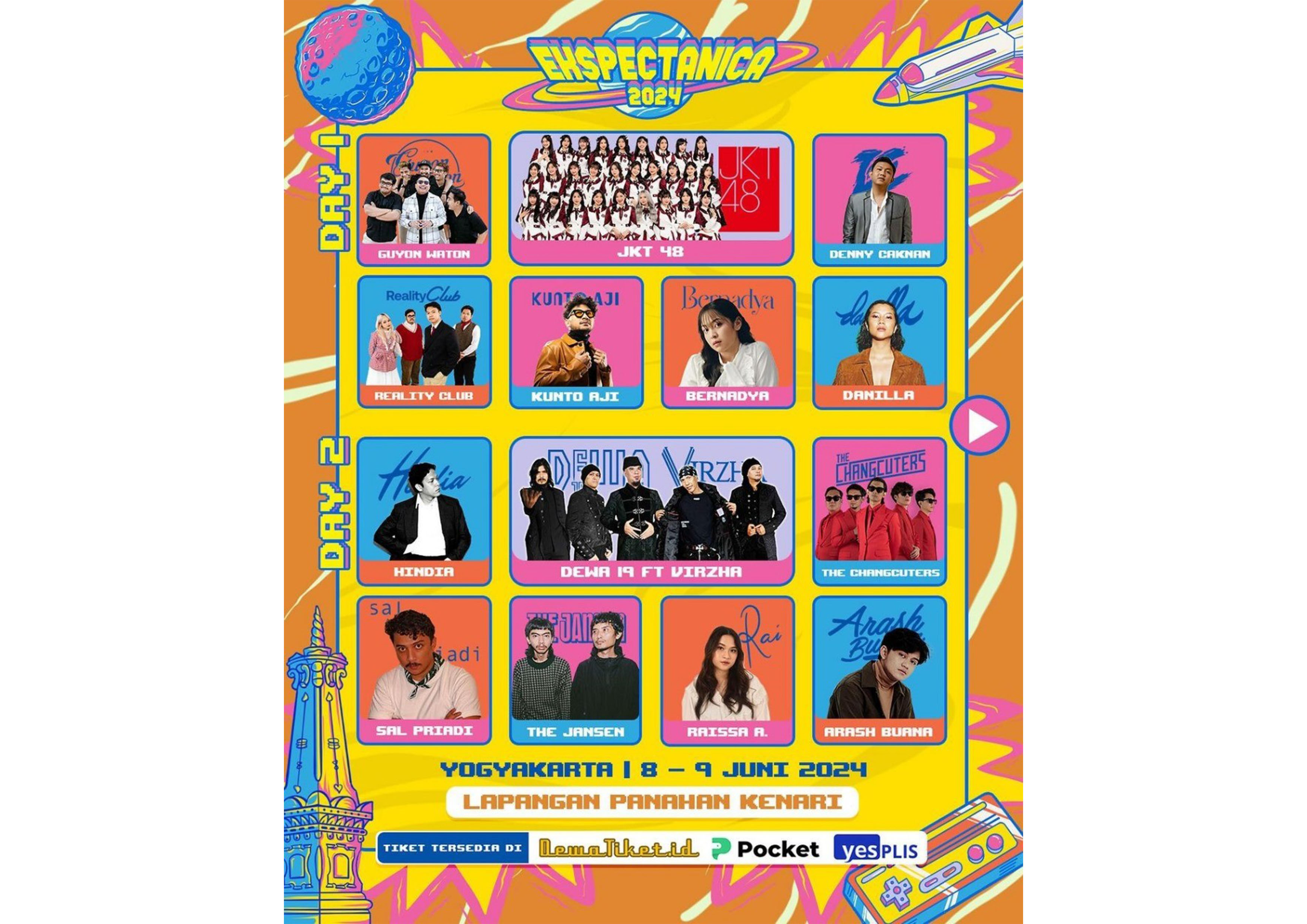 Festival musik Ekspectanica kembali digelar di Jogja.