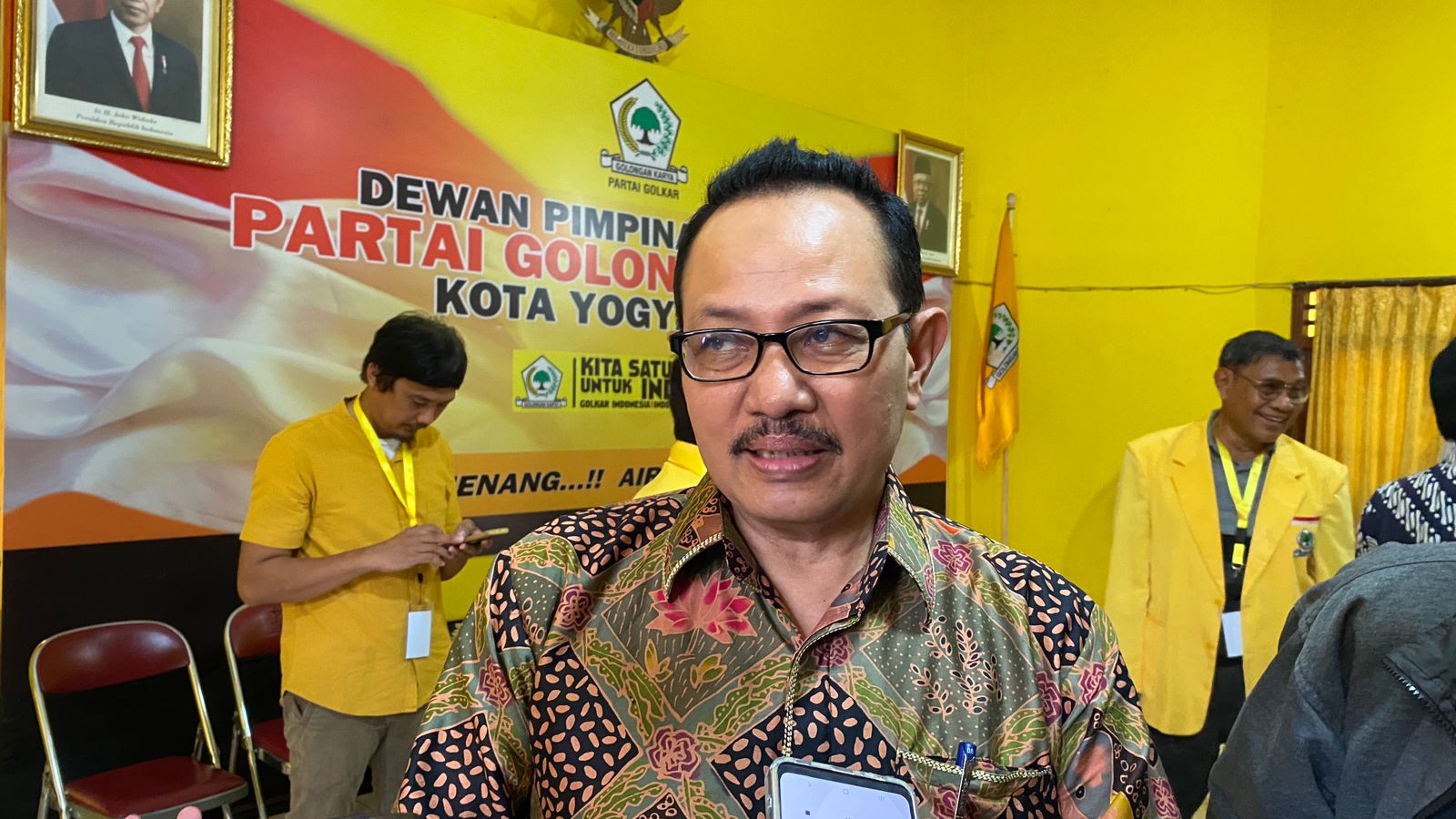 Calon Kandidat Walikota Jogja yang masuk dalam bursa kontestasi Pilkada 2024, Heroe Poerwadi.