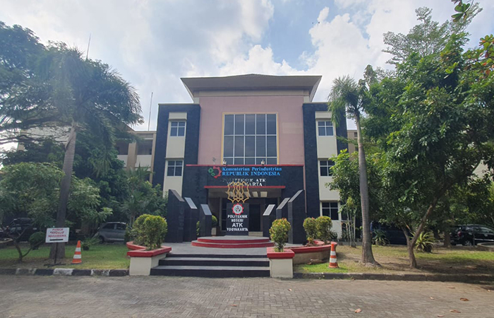 INI LHO - Suana di kampus Politeknik ATK Yogyakarta belum lama ini.GUNAWAN/RADAR JOGJA