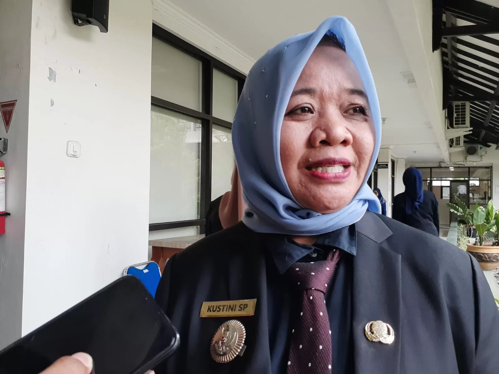 Bupati Sleman Kustini Sri Purnomo.