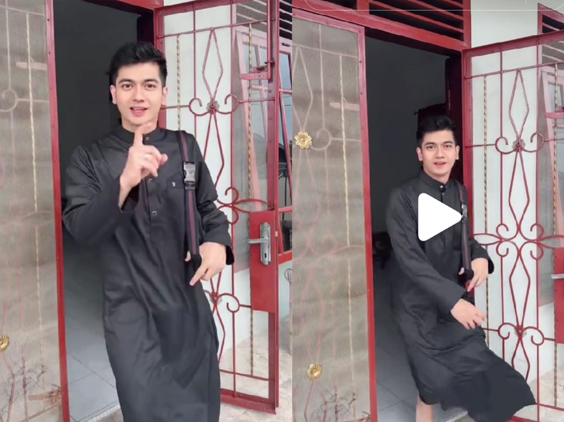 Rumah Teuku Ryan jadi sorotan netizen.