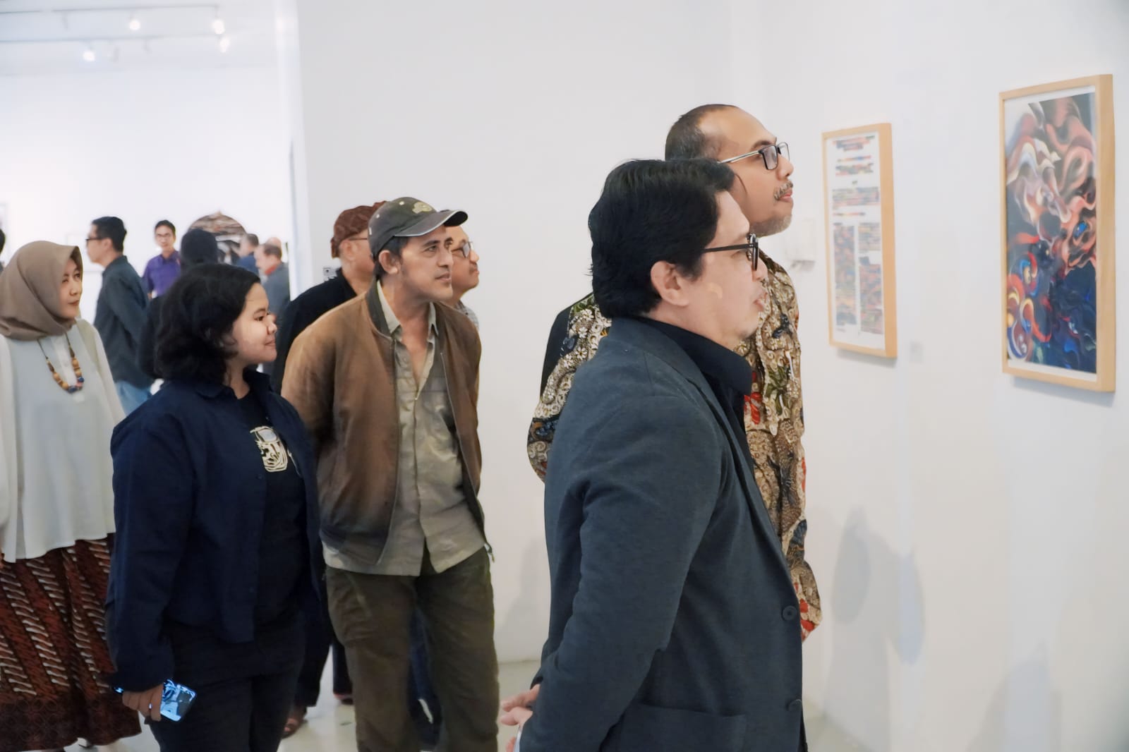 REFRESHING - Suasana pembukaan pameran internasional bertajuk
