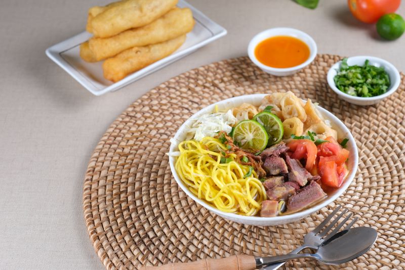 Resep soto mie khas Bogor.