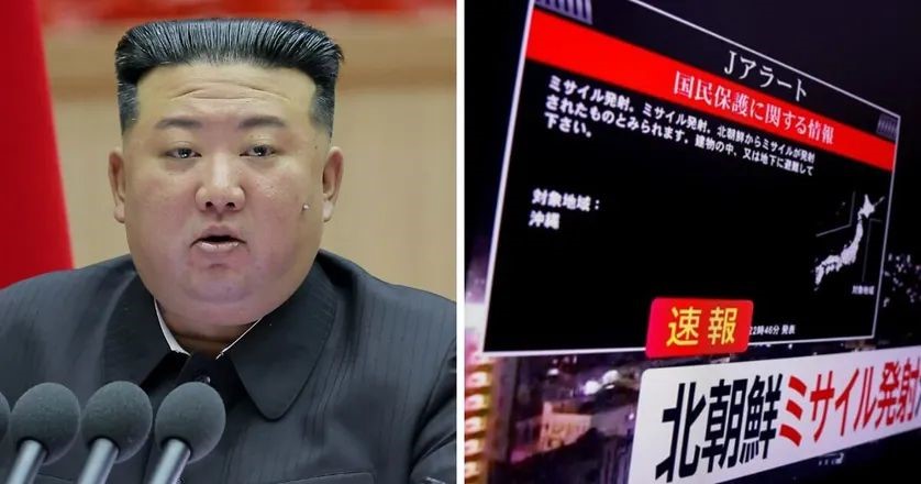 Jepang memperingatkan penduduk di pulau Okinawa untuk berlindung.