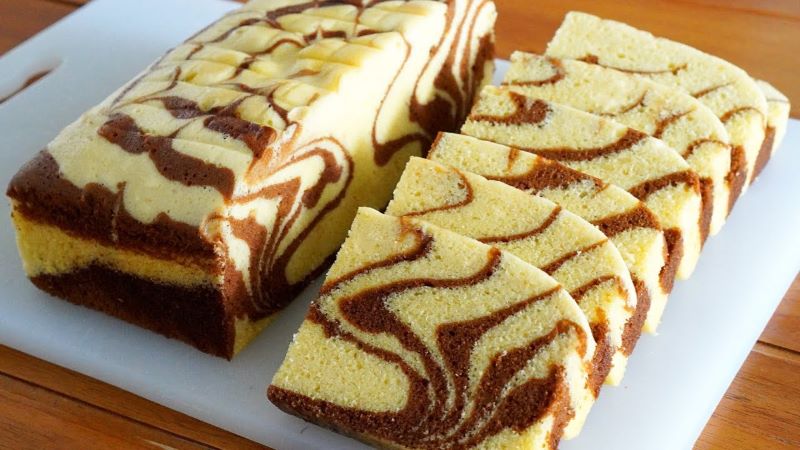 Resep bolu kukus zebra.&nbsp;