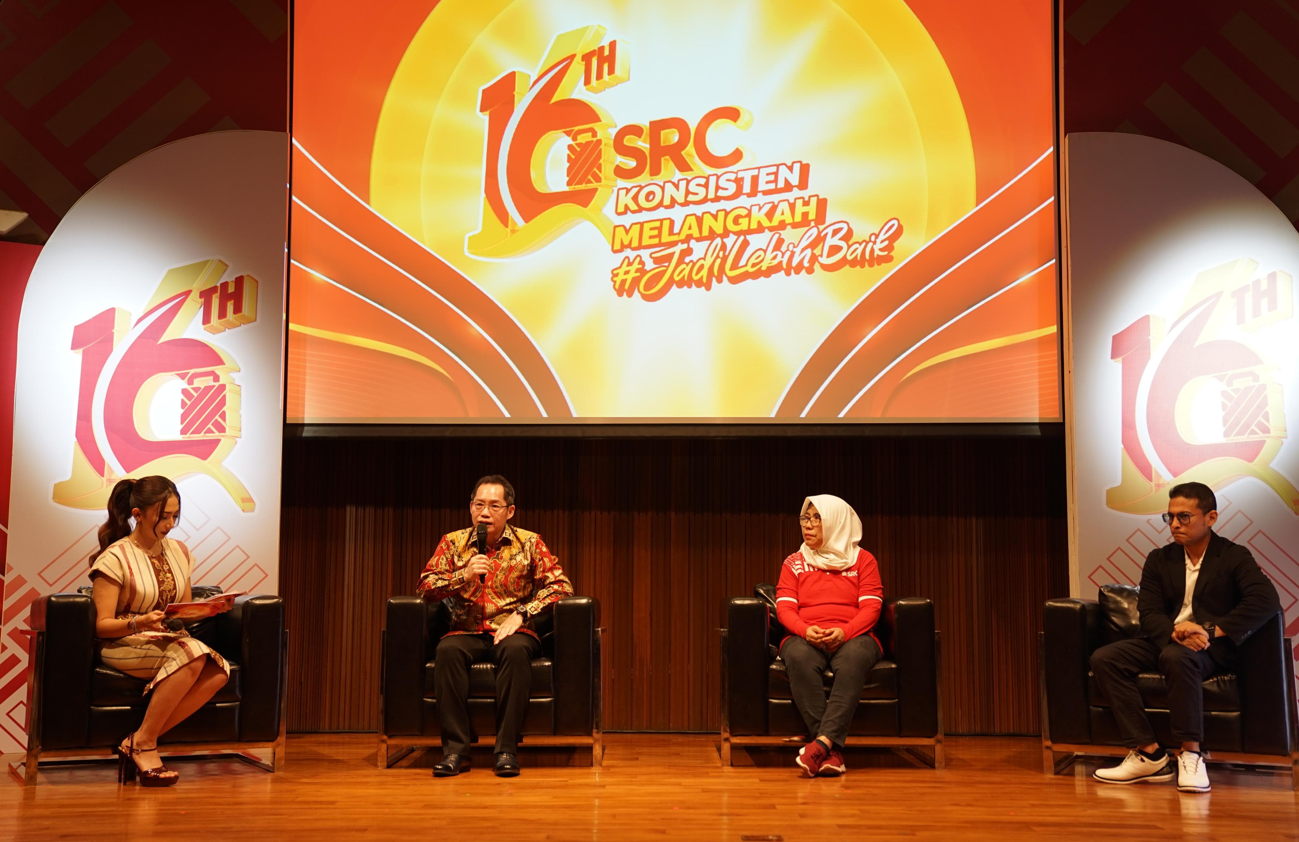 media talkshow dalam rangka Hari Ulang Tahun Ke-16 SRC,