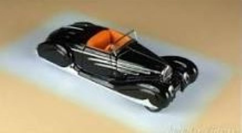 Bentuk Hot Wheels Bugatti Type 59.