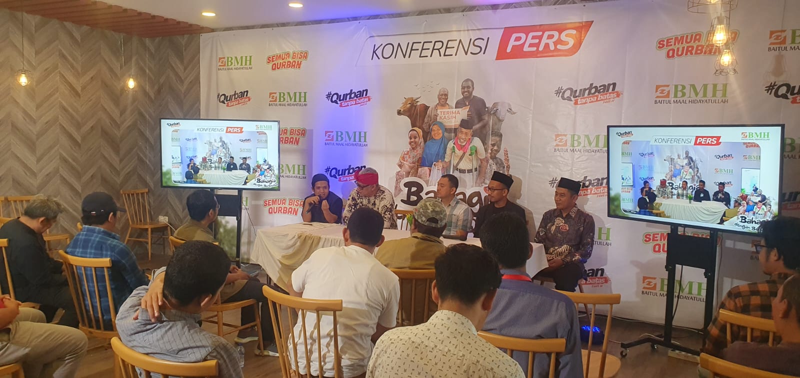 Konferensi pers Baitul Maal Hidayatullah