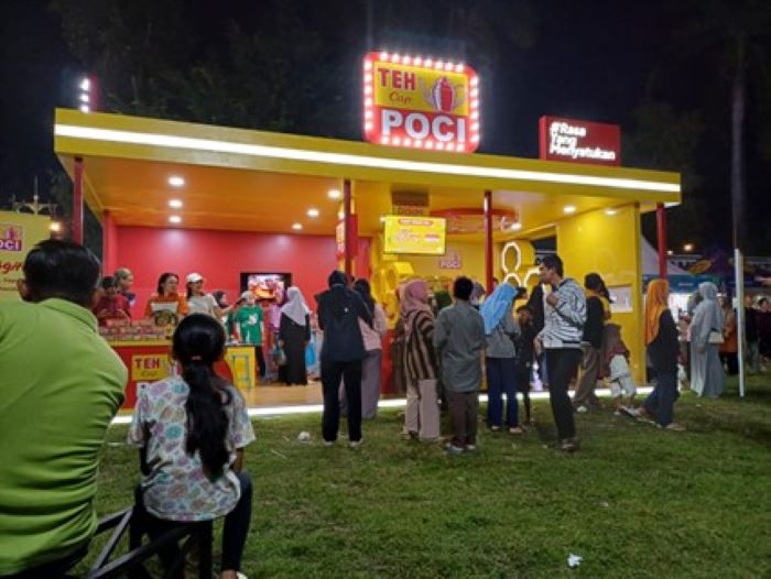 Teh Cap Poci menjadi salah satu sponsor utama pada puncak peringatan Hari Ulang Tahun (HUT) ke-423 Kabupaten Tegal