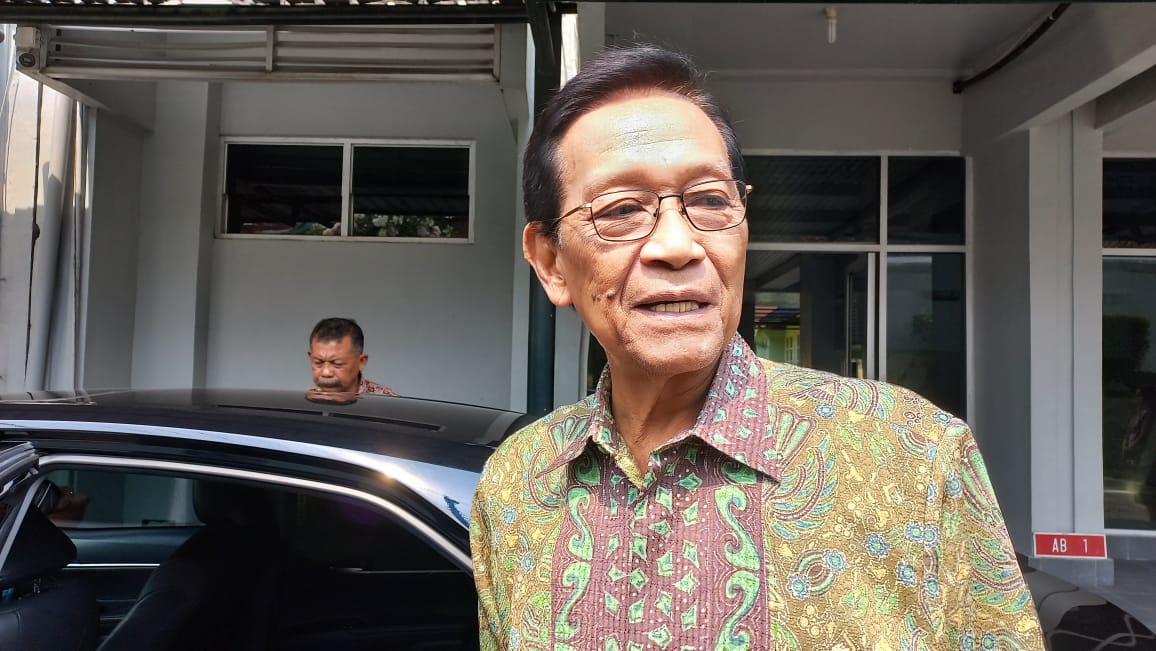 Gubernur DIY Hamengku Buwono X ditemui di Kompleks Kepatihan Jumat siang (31/5).