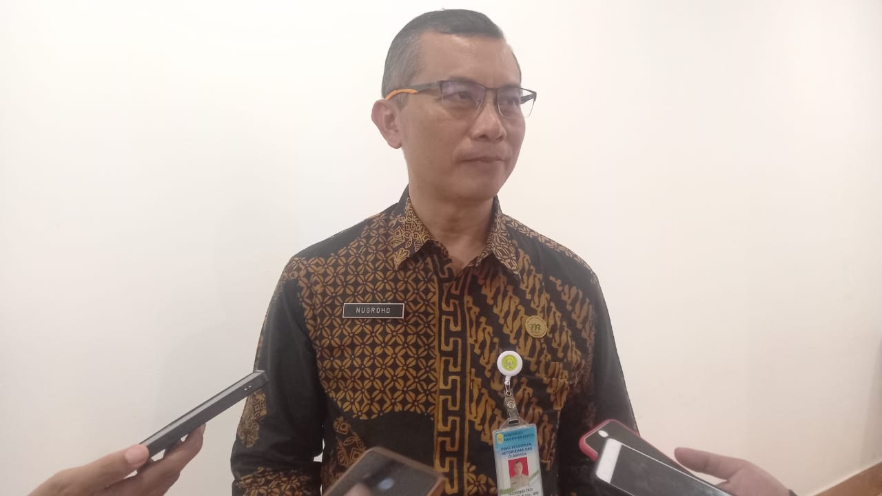 Nugroho Eko Setyanto saat ditemui di Kantor Bupati Bantul, Jumat (31/5/2024).